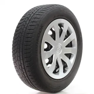 Audi A1 GB VW Polo 2G Winterräder Stahl Hankook 185/65R15 92H DOT25 2Q0601027 - Bild 6