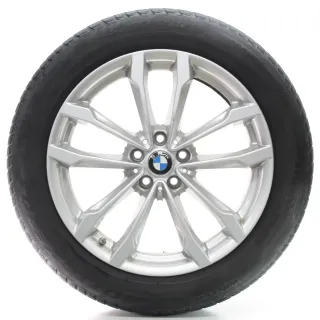 BMW X3 G01 X4 G02 Winterräder V-Speiche 691 Pirelli 245/50R19 105V DOT23 6877325 - Bild 1