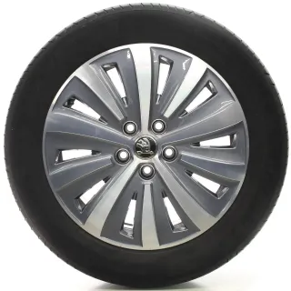 Skoda Superb III 3V Sommerräder Grau Glanz Michelin 215/55R17 DOT21 3V0601025AH - Bild 4
