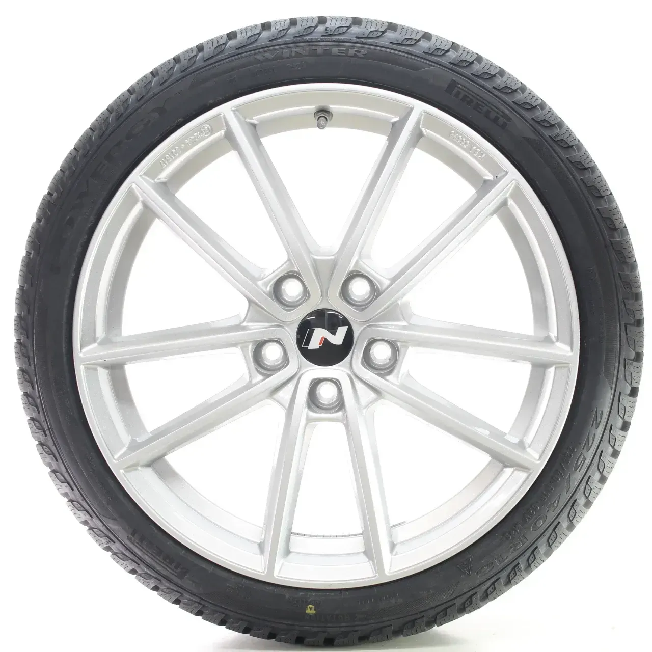 Hyundai i30 i30N PD Winterräder Borbet Pirelli 225/40R18 DOT24 NEU KBA53398 - Bild 1