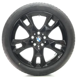 BMW 1er F70 Winterräder M Sternspeiche 968 Goodyear 195/50R18 93H DOT24 5A45271 - Bild 3