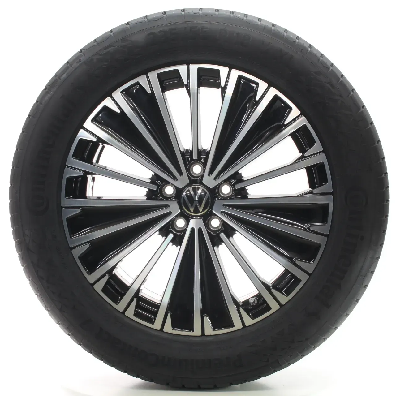 VW Tiguan CT1 Sommerräder Napoli Schwarz Glanz 235/55R18 104Y DOT25 571601025K - Bild 1