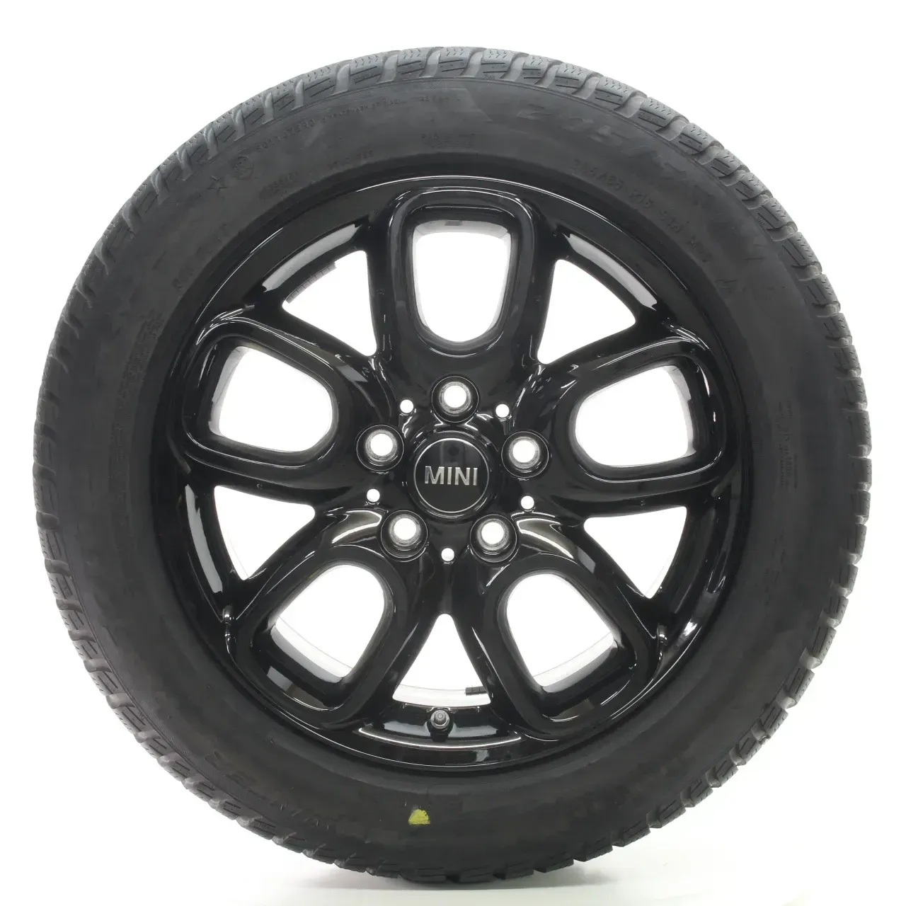 MINI Clubman F54 Winterräder Loop Spoke 494 Schwarz Pirelli 205/55R16 6891824 - Bild 1