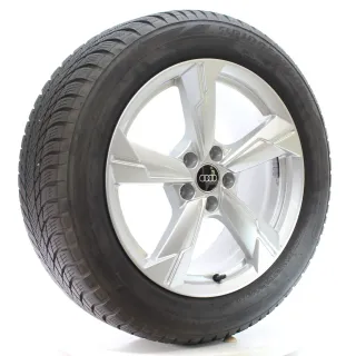 Audi A6 S6 4K C8 Winterräder 5-Arm Bridgestone 225/55R18 102V DOT25 4K0601025D - Bild 6