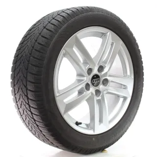 Audi A4 S4 8W Winterräder 5-Parallelspeichen Dunlop 225/50R17 DOT24 8W0601025P - Bild 6