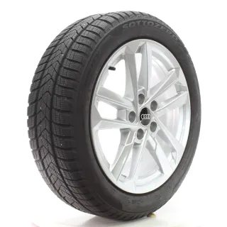 Audi A3 S3 8Y Winterräder 5-Arm-Doppelspeiche Pirelli 205/50R17 DOT25 8Y0601025L - Bild 6