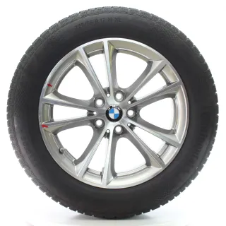 BMW 5er G30 G31 Winterräder V-Speiche 631 Continental 225/55R17 DOT24 6863417 - Bild 3