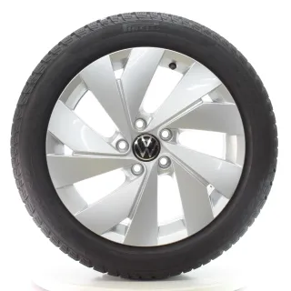 VW Golf 8 VIII CD1 Winterräder Belmont Pirelli 205/50R17 93H DOT25 5H0601025B - Bild 1