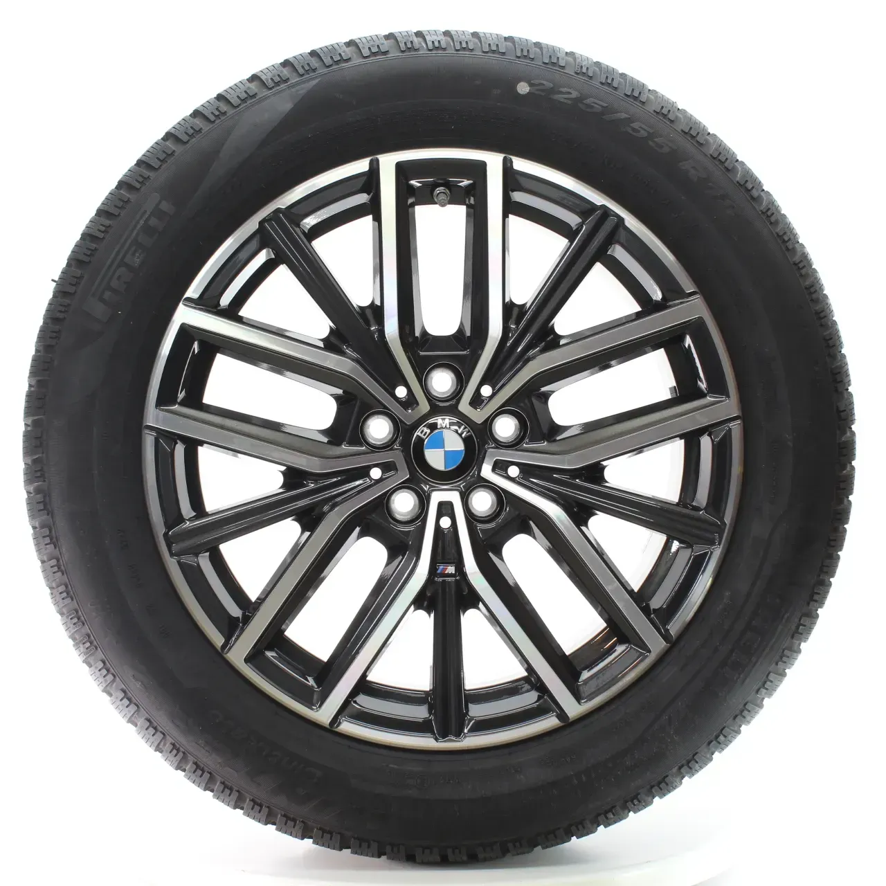 BMW X1 U11 X2 U10 Winterräder M Doppelspeiche 838 Pirelli 225/55R18 102H 6891179 - Bild 1