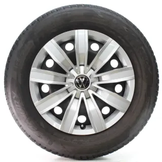 VW Tiguan AD1 Audi Q3 F3 Winterräder Stahl 215/65R17 99H DOT25 5QF601027J/R/T - Bild 3