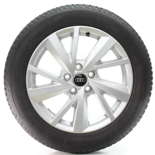 Audi Q2 GAB Winterräder 5-V-Speichen-Design Michelin 215/55R17 DOT25 81A601025C - Bild 4