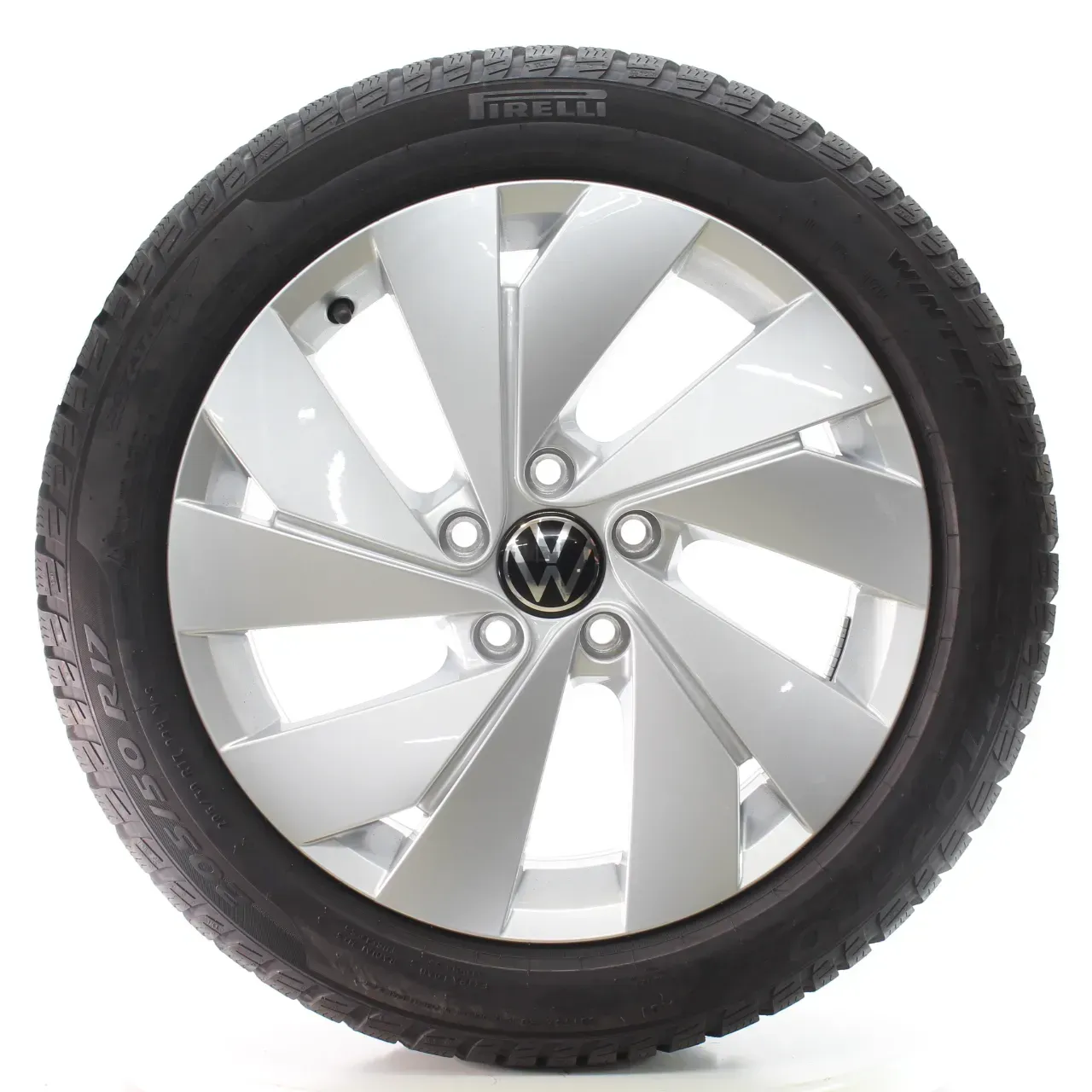 VW Golf 8 VIII CD1 Winterräder Belmont Pirelli 205/50R17 93H DOT25 5H0601025B - Bild 1