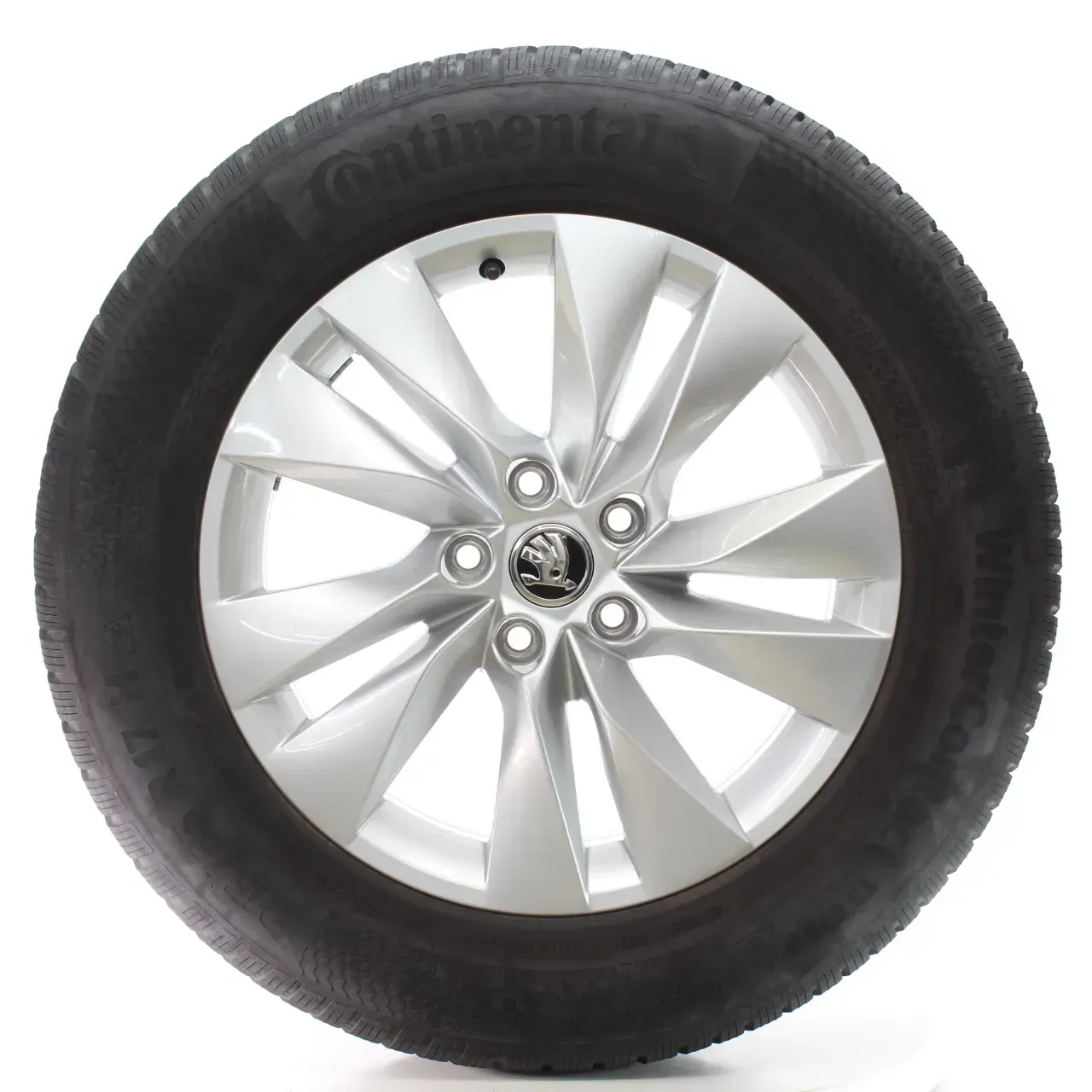 Skoda Kodiaq NS Winterräder 5-Doppelspeichen Conti 215/65R17 DOT24 57H601025M - Bild 1