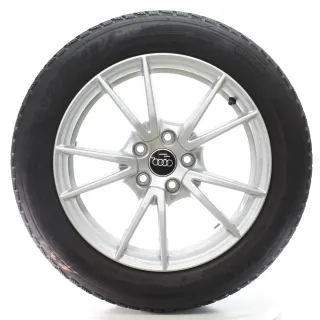 Audi A5 S5 FU5 Winterräder 5-Doppelspeichen Goodyear 215/55R17 DOT24 8B3601025A - Bild 3