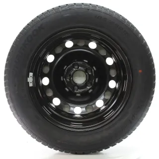 Audi A1 GB VW Polo 6 Winterräder Stahl Hankook 185/65R15 DOT25 2Q0601027AG/AS/BE - Bild 5