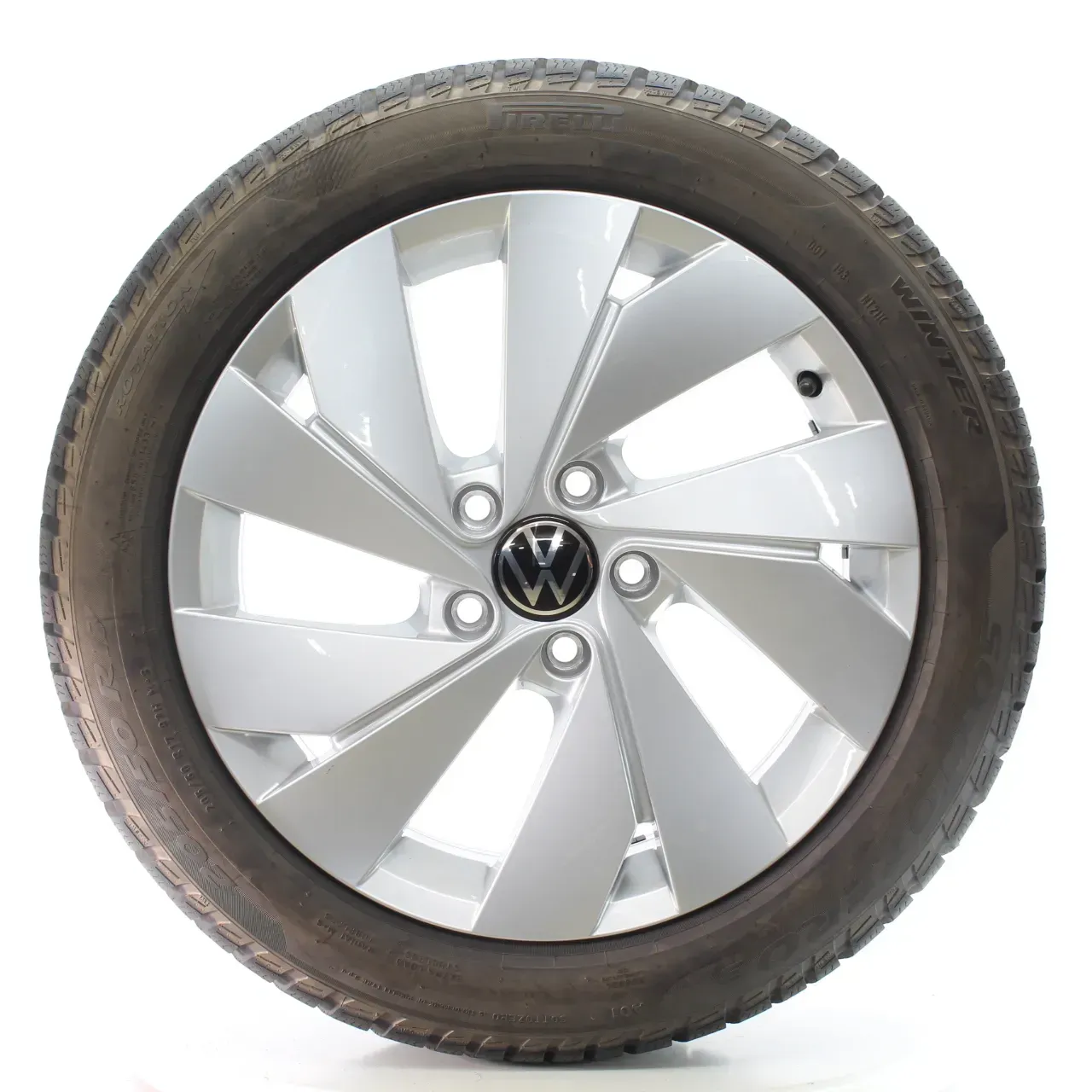VW Golf 8 VIII CD1 Winterräder Belmont Pirelli 205/50R17 93H DOT25 5H0601025B - Bild 1