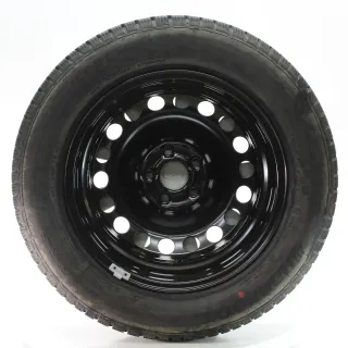 Audi A1 GB VW Polo 6 Winterräder Stahl Hankook 185/65R15 DOT25 2Q0601027AG/AS/BE - Bild 5