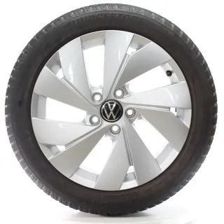VW Golf 8 VIII CD1 Winterräder Belmont Bridgestone 205/50R17 DOT25 5H0601025B - Bild 1