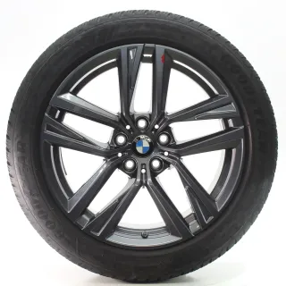 BMW 4er GC i4 G26 Winterräder Doppelspeiche 853 Goodyear 245/45R18 DOT23 6896768 - Bild 2