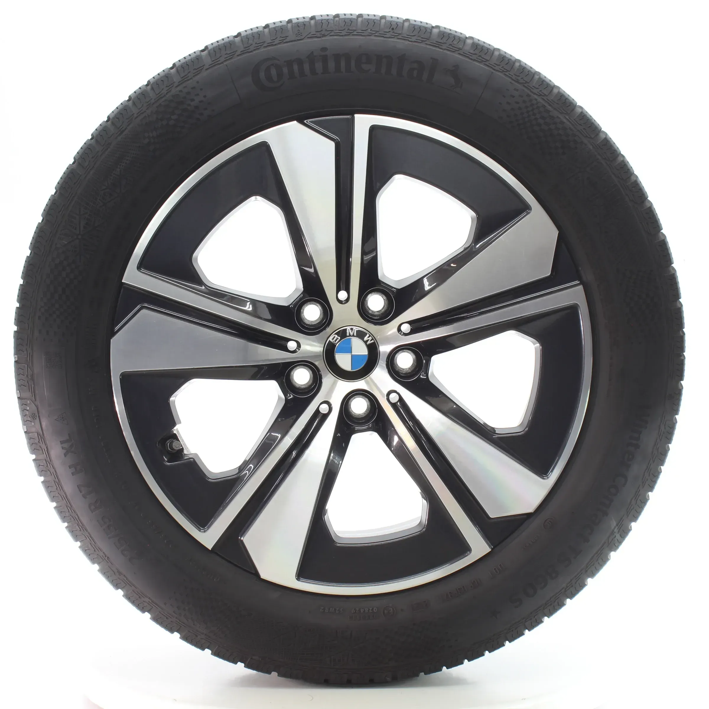 BMW 4er i4 G26 Winterräder Aerodynamikrad 852 Conti 225/55R17 101H 6896764 - Bild 1