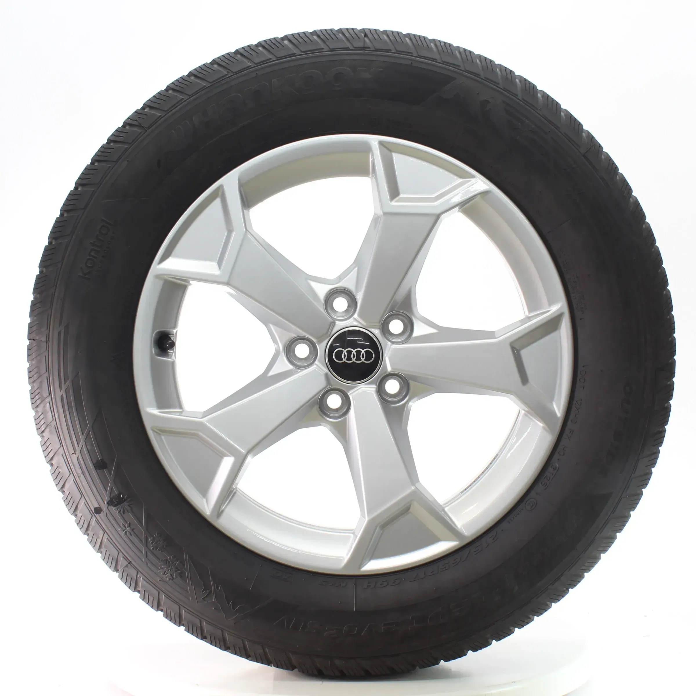 Audi Q3 F3 Winterräder 5-Arm-Secare-Design Hankook 215/65R17 DOT25 83A601025AL - Bild 1