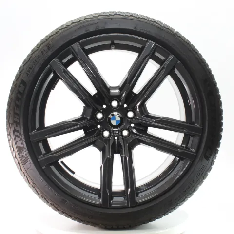 Background image for BMW X5M F95 X6M F96 Winterrad M Doppelspeiche 808 Michelin 295/35R21 8090795