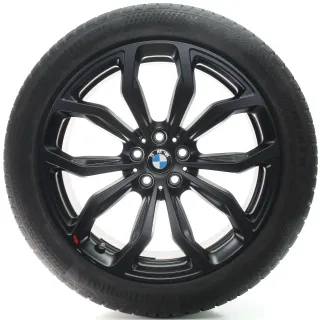 BMW X3 G01 X4 G02 Winterräder Y-Speiche 695 245/45-275/40R20 DOT23 6881208-9 - Bild 4