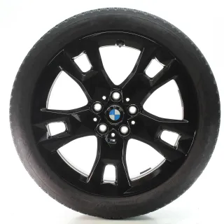 BMW 1er F70 Winterräder M Sternspeiche 968 Goodyear 195/50R18 93H DOT24 5A45271 - Bild 2
