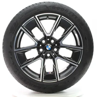 BMW 4er i4 G26 Winterräder M Aerodynamikrad 858 Goodyear 245/45R18 DOT23 8747286 - Bild 3