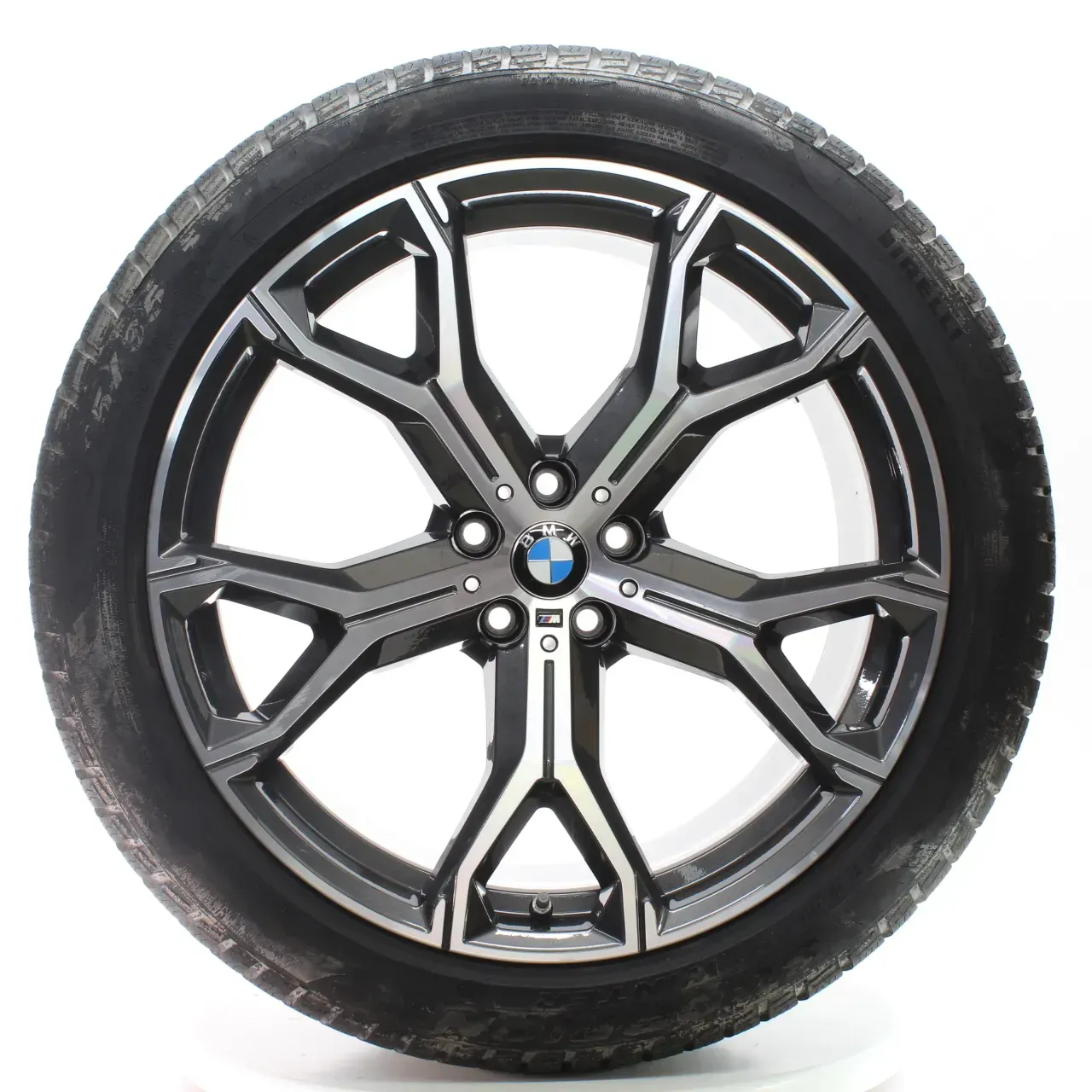 BMW X5 G05 X6 G06 Winterräder M Y-Speiche 741 Pirelli 275/40R21 DOT24 8071999 - Bild 1
