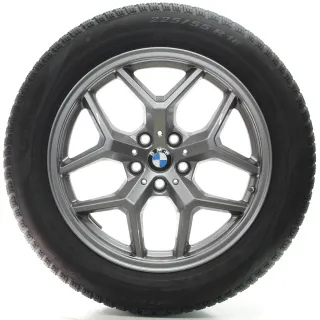 BMW 5er G60 G61 Winterräder Y-Speiche 932 Pirelli 225/55R18 102H DOT24 5A324D5 - Bild 1