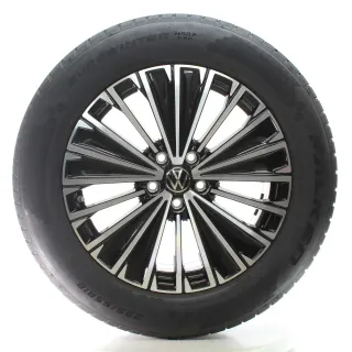 VW Tiguan CT1 Winterräder Napoli Schwarz Glanz Falken 235/55R18 DOT24 571601025K - Bild 1