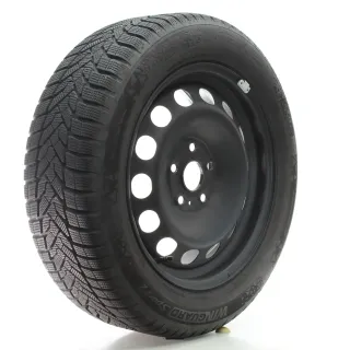Audi A3 Cabrio Limousine 8V Winterräder Stahl Nexen 205/55R16 DOT23 8V0601027A - Bild 6