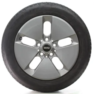 MINI Cooper F65 F67 Winterräder Pin Spoke 961 Goodyear 185/60R16 DOT24 5A3E642 - Bild 1