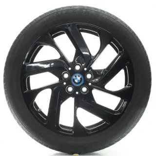 BMW I3 I01 Winterräder Turbinenstyling 428 Schwarz Bridgestone 155/70R19 6887937 - Bild 3