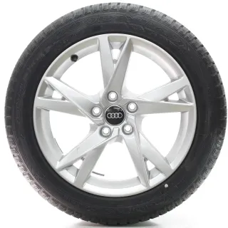 Audi A4 S4 8W Allwetterräder Goodyear 225/50R17 98V XL DOT23 NEU 8W0601025K - Bild 2