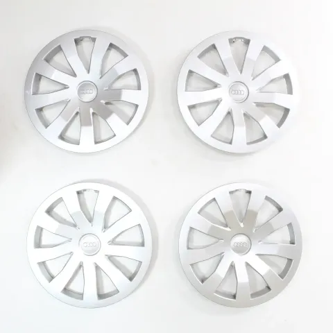 Background image for Audi A1 GB 15 Zoll Radkappen Radblenden Radzierblenden Original 82A601147 4Stk