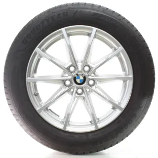 BMW 4er i4 G26 Winterräder V-Speiche 851 Refined Silver 225/55R17 101H 6896762 - Bild 1