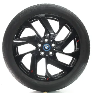 BMW I3 I01 Winterräder Turbinenstyling 428 Schwarz Bridgestone 155/70R19 6887937 - Bild 4