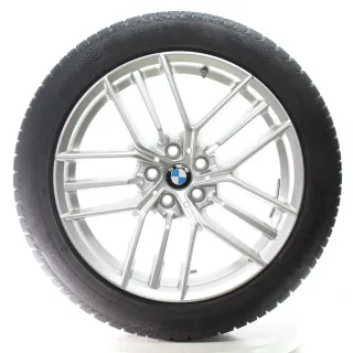 BMW 5er i5 G60 G61 Winterräder Triplex-Speiche 933 Conti 245/45R19 DOT24 5A324D6 - Bild 1
