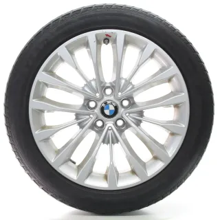 BMW 5er G30 G31 Winterräder W-Speiche 632 Goodyear 245/45R18 100V 6863418 - Bild 4