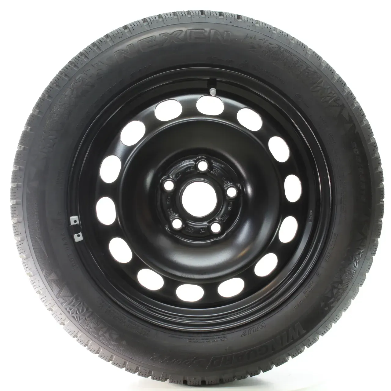 VW Golf VIII CD1 CG5 Winterräder Stahl Nexen 205/55R16 91H DOT24 5Q0601027DN - Bild 1
