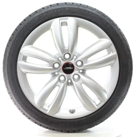 Background image for MINI Cooper F55 F56 F57 Winterräder JCW Track Spoke 501 205/45R17 DOT23 6855107