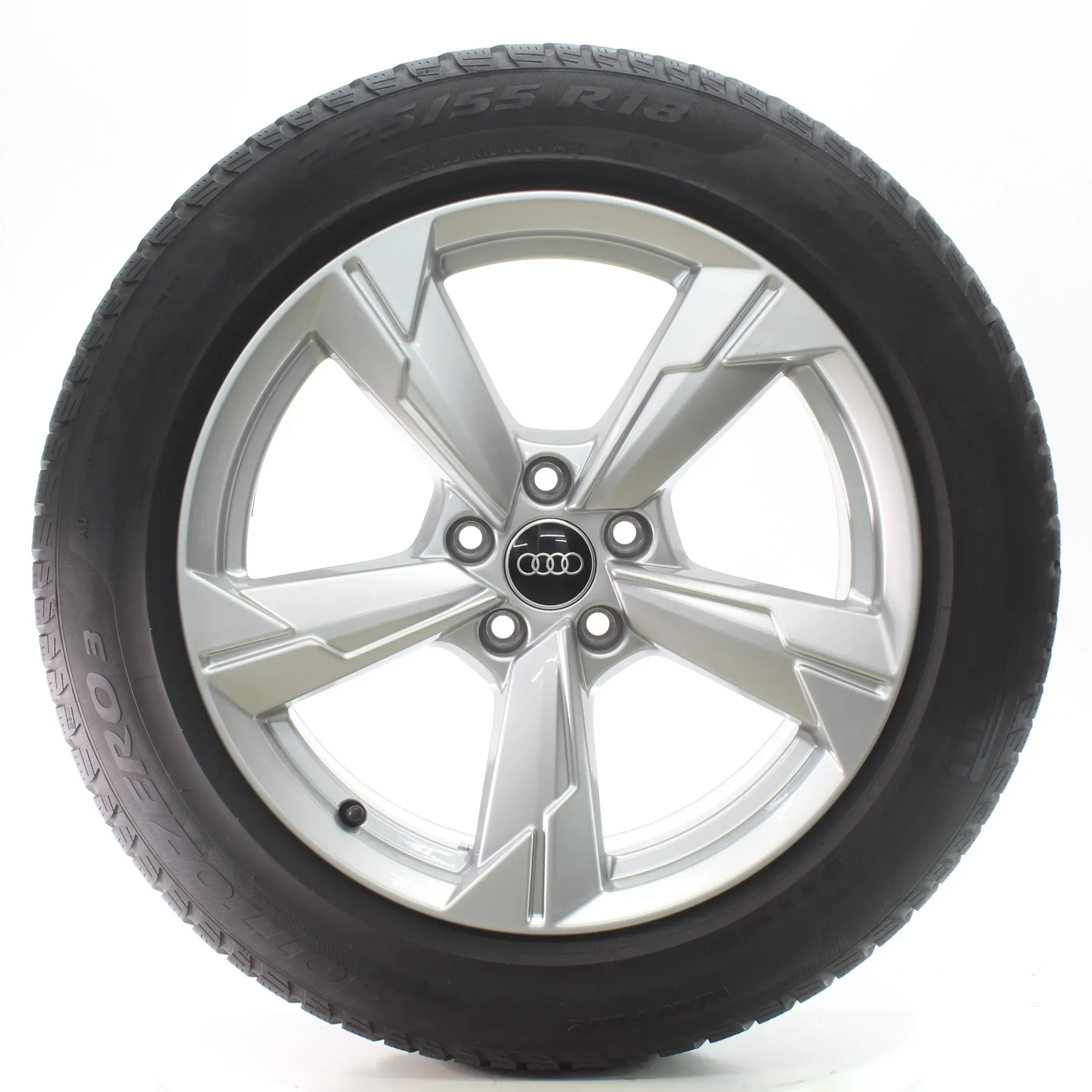 Audi A6 4K C8 Winterräder 5-Arm Pirelli Sottozero 225/55R18 102V 4K0601025D - Bild 1