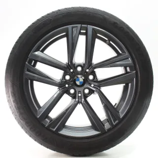 BMW 4er GC i4 G26 Winterräder Doppelspeiche 853 Goodyear 245/45R18 DOT23 6896768 - Bild 3