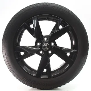 Skoda Octavia IV NX Winterräder Lyra Schwarz Bridgestone 205/55R17 5E3601025AE - Bild 4