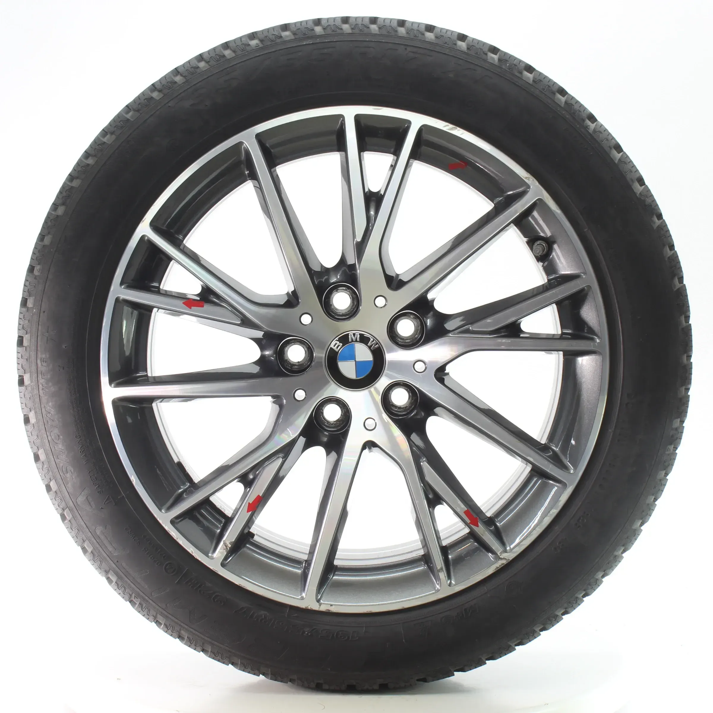 BMW 1er F40 2er F44 Winterräder Y-Speiche 489 Maxxis 195/55R17 92H DOT25 7849122 - Bild 1