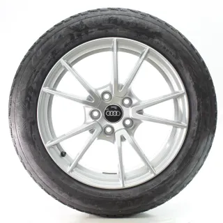 Audi A5 S5 F5 Winterräder 5-Doppelspeichen Goodyear 215/55R17 DOT24 8B3601025A - Bild 1