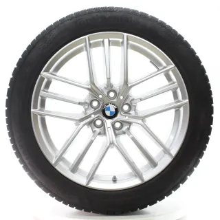 BMW 5er i5 G60 G61 Winterräder Triplex-Speiche 933 Conti 245/45R19 DOT25 5A324D6 - Bild 1