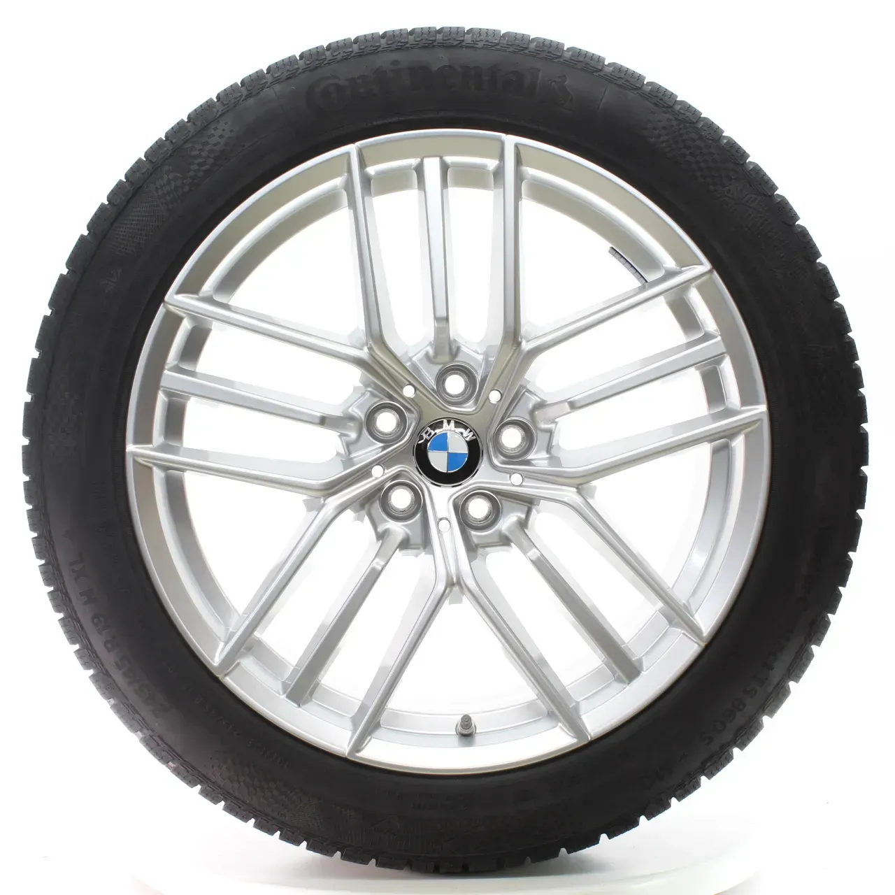 BMW 5er i5 G60 G61 Winterräder Triplex-Speiche 933 Conti 245/45R19 DOT25 5A324D6 - Bild 1